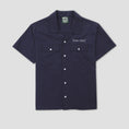 Load image into Gallery viewer, Passport Webbed Bed Packers Shirt Navy