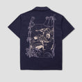 Load image into Gallery viewer, Passport Webbed Bed Packers Shirt Navy