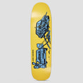 Load image into Gallery viewer, Polar P9 Shape Oskar Rozenberg Drivers License Yellow Skateboard Deck