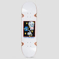 Load image into Gallery viewer, Polar 8.75 Oskar Rozenberg World Domination White Wheel Wells Skateboard Deck