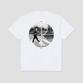 Load image into Gallery viewer, Polar Fill Logo Klez Crossing T-Shirt White