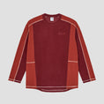Load image into Gallery viewer, Polar Grid Fleece Sweater Red / Orange
