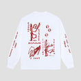 Load image into Gallery viewer, Polar On Repeat Longsleeve T-Shirt White