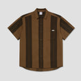 Load image into Gallery viewer, Polar Mitchell Shirt Brown Block Stripe