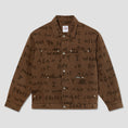 Load image into Gallery viewer, Polar Patrik Jacket Sad Notes Walnut