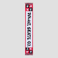 Load image into Gallery viewer, Polar Football Scarf Checkers Red