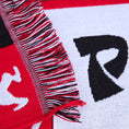 Load image into Gallery viewer, Polar Football Scarf Checkers Red