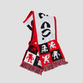 Load image into Gallery viewer, Polar Football Scarf Checkers Red