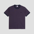 Load image into Gallery viewer, Polar Ringer T-Shirt Dark Violet / Navy
