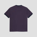 Load image into Gallery viewer, Polar Ringer T-Shirt Dark Violet / Navy