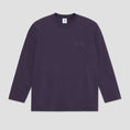 Load image into Gallery viewer, Polar Steve Longsleeve Stroke Logo T-Shirt Dark Violet