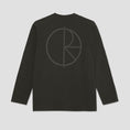 Load image into Gallery viewer, Polar Steve Longsleeve Stroke Logo T-Shirt Dirty Black