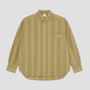 Polar Ben Longsleeve Shirt Green Stripe