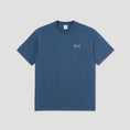 Load image into Gallery viewer, Polar Stroke Logo Contrast T-Shirt Grey Blue