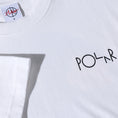 Load image into Gallery viewer, Polar Märtas Roses Fill Logo T-Shirt White