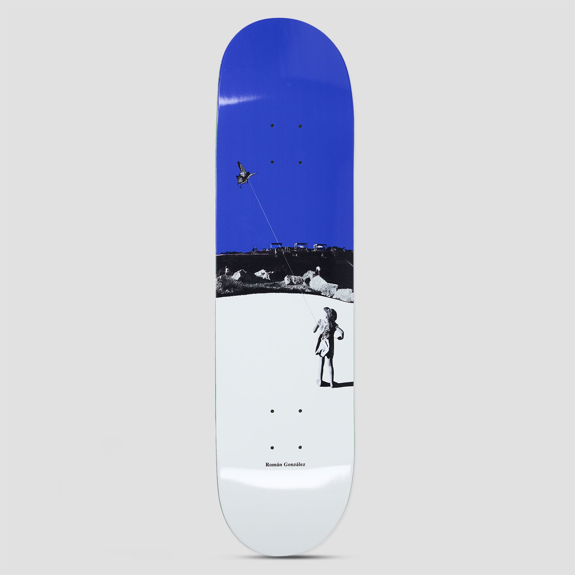 Polar 8.125 Roman Gonzalez Kite Skateboard Deck Blue – Slam City