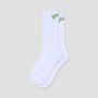 Polar Large Rib Socks College White