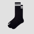 Load image into Gallery viewer, Polar Happy Sad Long Socks Black