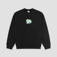Load image into Gallery viewer, Polar Shy Bow Dave Crewneck Black