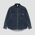 Load image into Gallery viewer, Polar Mike Longsleeve Shirt Denim Washed Blue