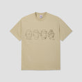 Load image into Gallery viewer, Polar 8 Heads Contrast T-Shirt Sand / Brown