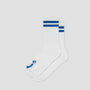 Polar Happy Sad Rib Socks White / Blue