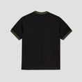 Load image into Gallery viewer, Polar Ringer T-Shirt Black / Uniform Green