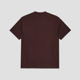 Load image into Gallery viewer, Polar Metal Logo T-Shirt Washed Bordeaux