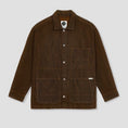 Load image into Gallery viewer, Polar Ezra Jacket Hickory Stripe Rust