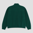 Load image into Gallery viewer, Polar Ivan Half Zip Sweatshirt Dark Emerald