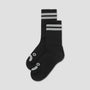 Polar Rib Happy Sad Socks Black / Heather Grey