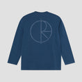 Load image into Gallery viewer, Polar Steve Stroke Logo Longsleeve T-Shirt Space Blue