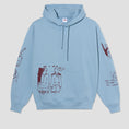 Load image into Gallery viewer, Polar The End Dave Hoodie Dove Blue