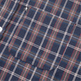 Load image into Gallery viewer, PassPort Workers Check Shirt Longsleeve Navy