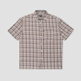 Load image into Gallery viewer, PassPort Workers Check Shirt Shortsleeve Sand