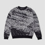 PassPort Cave~in Mohair Sweater Black / Grey