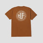 HUF Regional T-Shirt Brown Sugar / White