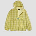 Load image into Gallery viewer, Huf Rivington Plaid Anorak Tarragon