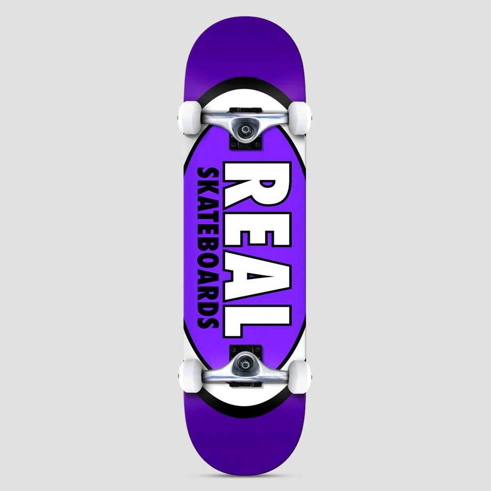 Real 8.25 Classic Oval Complete Skateboard Purple – Slam City Skates