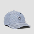 Load image into Gallery viewer, Huf Seersucker Megablast 6 Panel Hat Blue