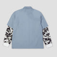 Load image into Gallery viewer, HUF Shadows Longsleeve Work Shirt Light Blue