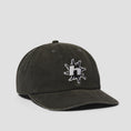 Load image into Gallery viewer, HUF Sol Denim 6 Panel CV Washed Hat Washed Black