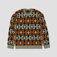 Load image into Gallery viewer, HUF Space Age Crew Sweater Sunset