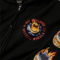Load image into Gallery viewer, HUF x Spitfire Chrome Head Full Zip Hoodie Black
