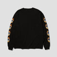 Load image into Gallery viewer, HUF x Spitfire Chrome Head Longsleeve T-Shirt Black