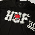 Load image into Gallery viewer, HUF x Spitfire End Zone Jersey Black