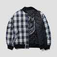 Load image into Gallery viewer, HUF x Spitfire Reversible Plaid Jacket Navy / Black