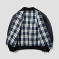 Load image into Gallery viewer, HUF x Spitfire Reversible Plaid Jacket Navy / Black