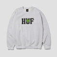Load image into Gallery viewer, HUF x Spitfire Union Crew Heather Grey