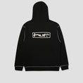Load image into Gallery viewer, HUF Stretch Zip Hood Black